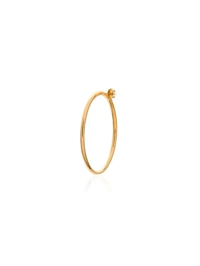 Shop All Blues Eclipse Large Hoop Earrings In Gold