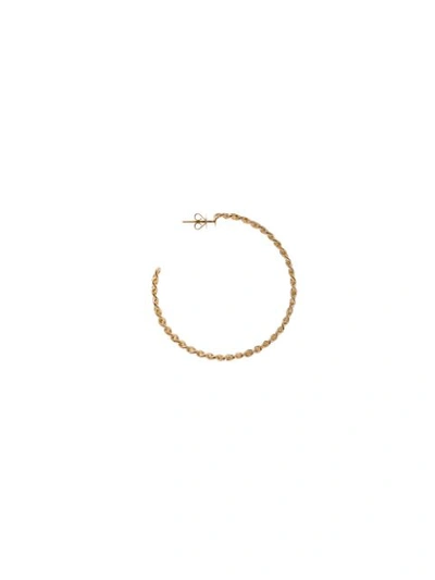 Shop Shay 18kt Gelbgoldcreolen Mit Diamanten In Metallic