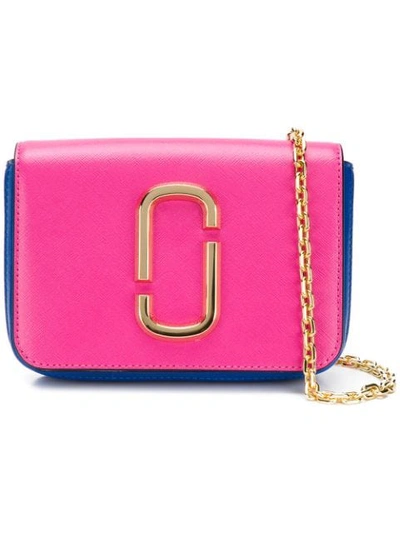 Shop Marc Jacobs Camera Chain Wallet In Pink