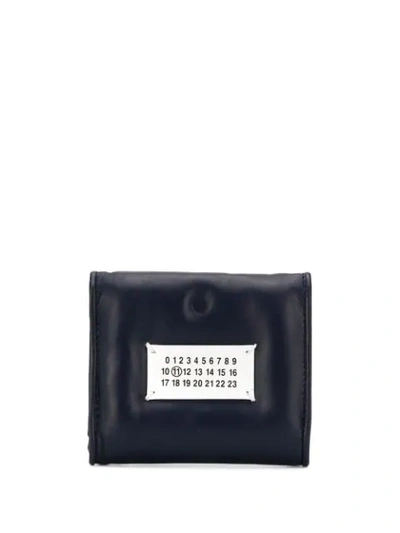 Shop Maison Margiela Glam Slam Wallet - Blue