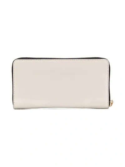 Shop Marc Jacobs The Standard Continental Wallet In Neutrals