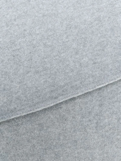 Shop Liska Soft Cashmere Scarf In Grey