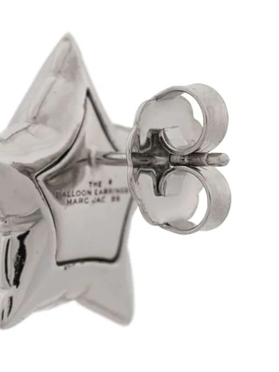 Shop Marc Jacobs Balloon Star Earrings - Silver