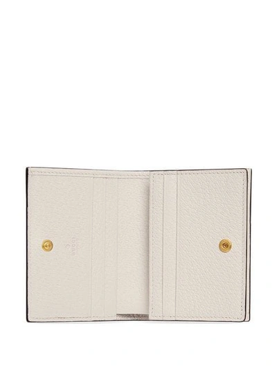 Shop Gucci Ophidia Card Case In White