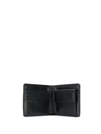 Shop Vivienne Westwood Derby Billfold Wallet In Blue