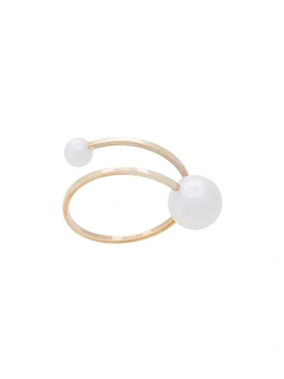 Shop Sophie Bille Brahe Louise Ring In White
