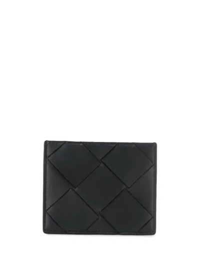 Shop Bottega Veneta Double-sided Cardholder - Black