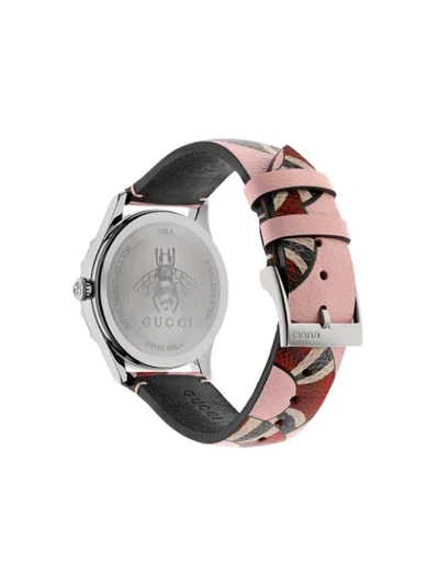 Shop Gucci Le Marché Des Merveilles Watch, 38mm In Pink