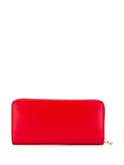 Shop Pinko Studded Wallet - Red
