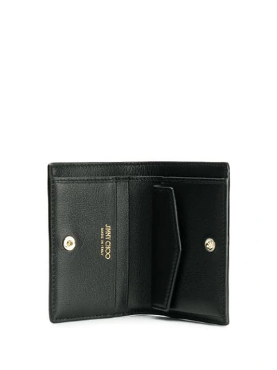 Shop Jimmy Choo Myah Wallet In Black