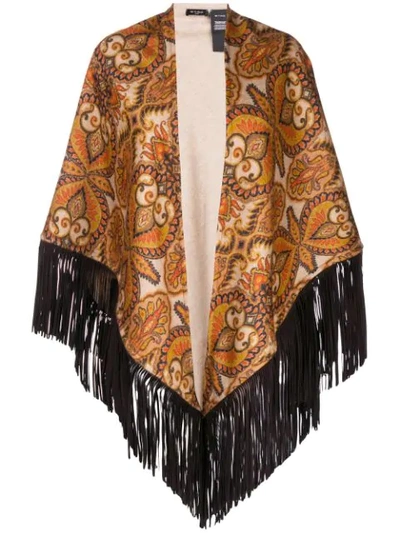 paisley fringed shawl