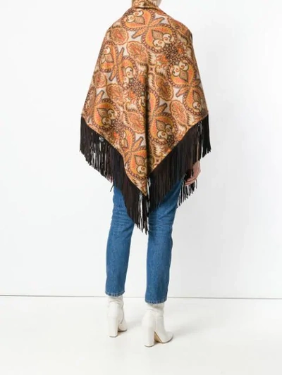 paisley fringed shawl