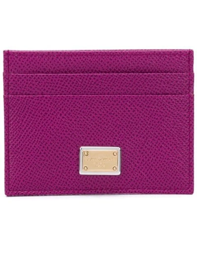 Shop Dolce & Gabbana Classic Cardholder - Pink