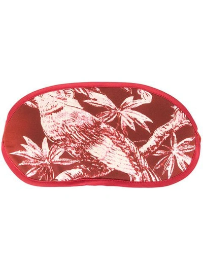 F.R.S FOR RESTLESS SLEEPERS BIRD PRINT SLEEP MASK - 紫色