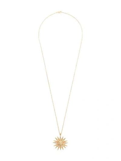 Shop Rachel Jackson Rockstar Statement Necklace In Gold