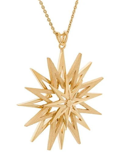 Shop Rachel Jackson Rockstar Statement Necklace In Gold