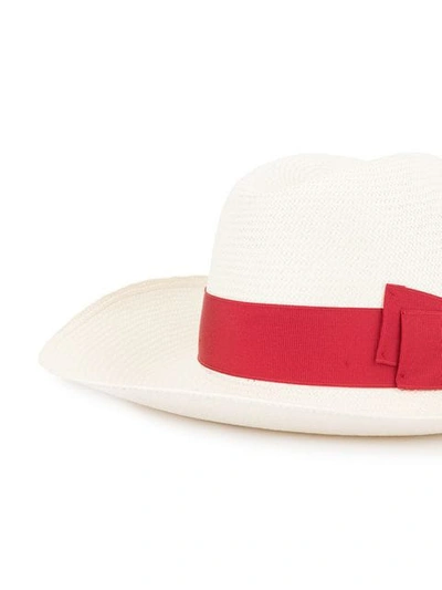 Shop Borsalino Sophie Panama Hat In 0007