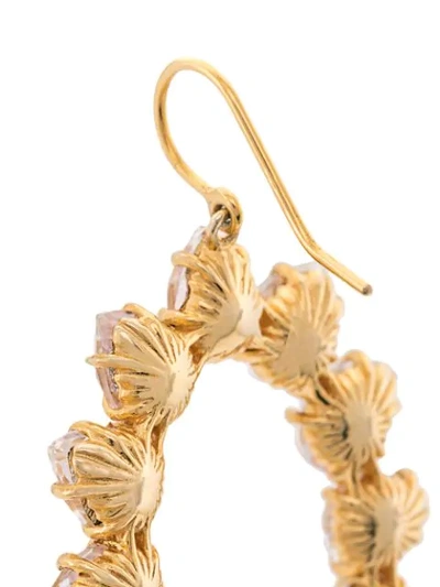LARKSPUR & HAWK CATERINA SMALL FRAME BELLINI EARRINGS - 金色