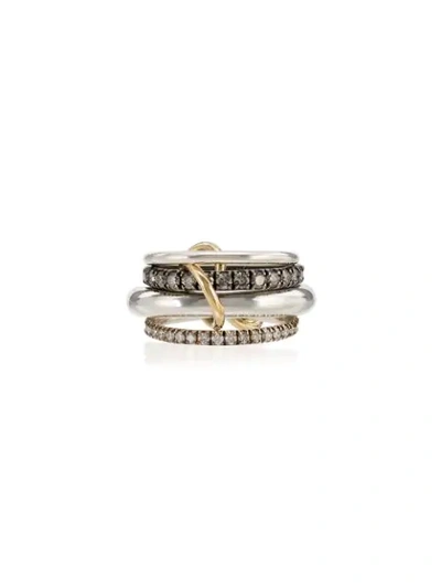 Shop Spinelli Kilcollin 18kt White Gold Cassini Diamond Ring