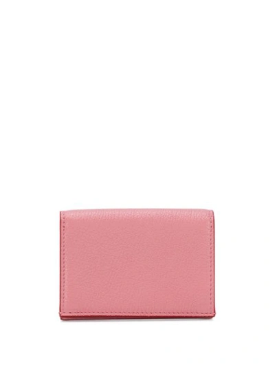 MIU MIU MADRAS LOVE WALLET - 粉色