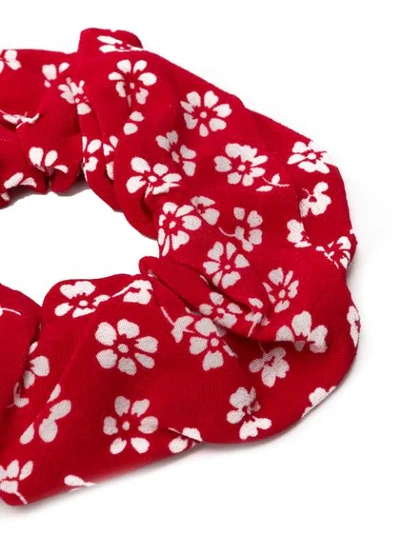 Shop Andamane Printed Scrunchie - Red