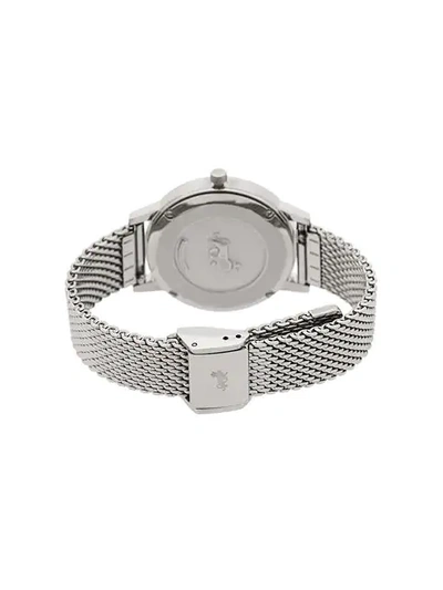 Shop Larsson & Jennings Velo 33mm Milanese Watch In Silver