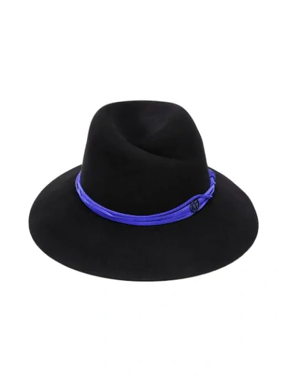 Shop Maison Michel Virginie Hat In Black