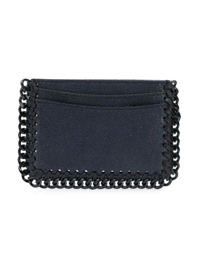 Shop Stella Mccartney Falabella Cardholder - Blue