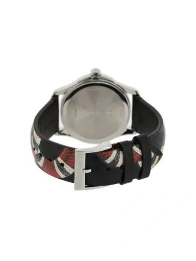 Shop Gucci Le Marche Watch In Black