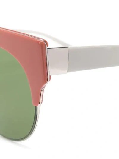 Shop Marni Eyewear Cat Eye Sunglasses In Pink