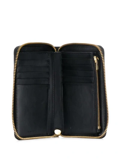 Shop Marc Jacobs Double J Wallet In Black
