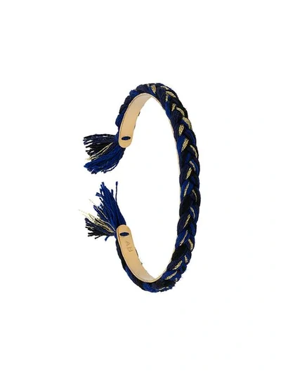 Shop Aurelie Bidermann Copacabana Bracelet In Blue