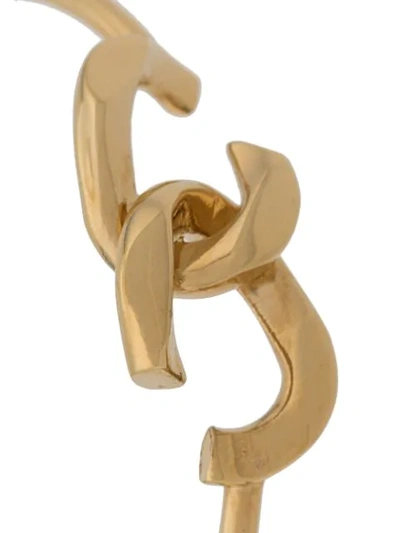 Shop Annelise Michelson Tiny Dechainee Small Hoops In Gold