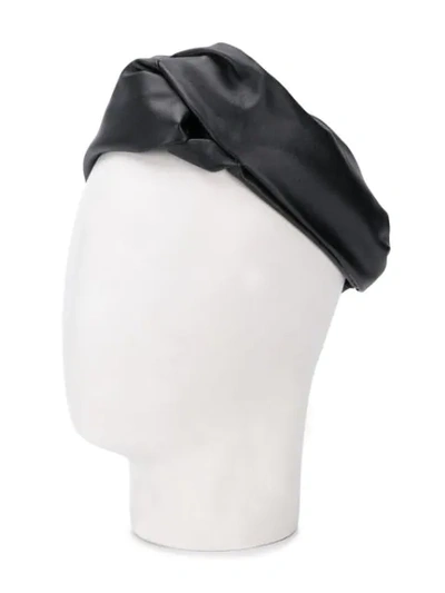 Shop Ca&lou Knot Detail Headband In Black