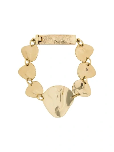 Shop Cornelia Webb Organic Brass Bracelet In Gold