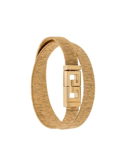 Shop Givenchy Two-row Bracelet - Gold