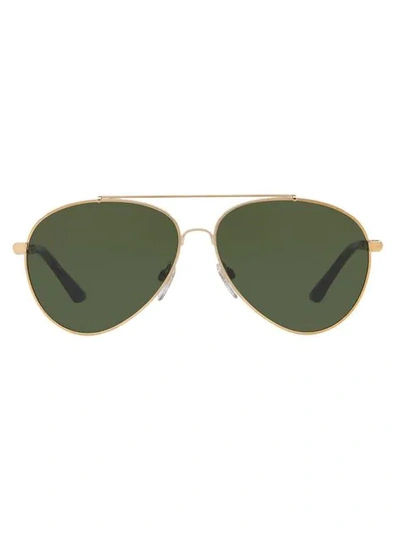 Shop Burberry Eyewear Óculos De Sol Be3092q - Green
