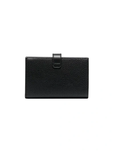 Shop Givenchy Black Gv3 Medium Wallet