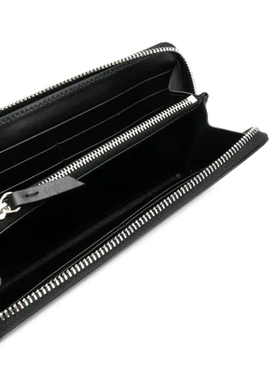 MAISON MARGIELA WOMEN'S BLACK ZIPPED WALLET - 黑色