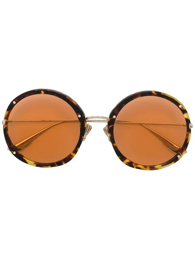 Shop Dior Hypnotic Sunglasses In Brown