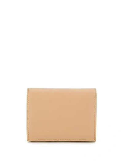 Shop Miu Miu Bow Detail Purse In Neutrals