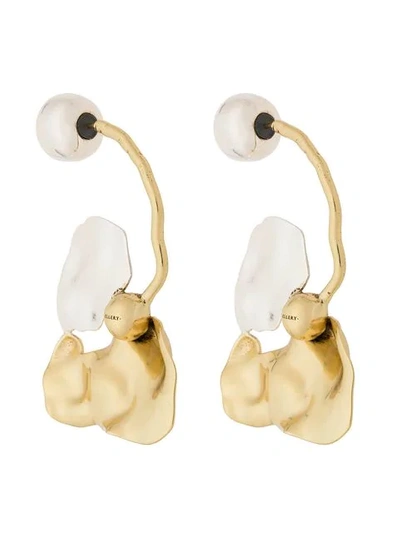 Shop Ellery Gold Collage Earrings