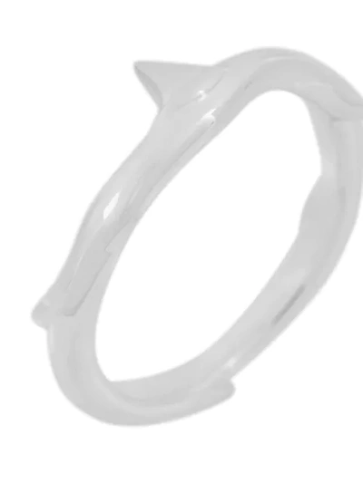 Shaun Leane Rose Thorn Ring In Metallic