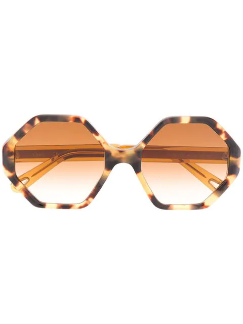 chloe tortoise shell glasses