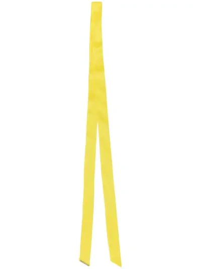 Shop Styland Thin Scarf - Yellow