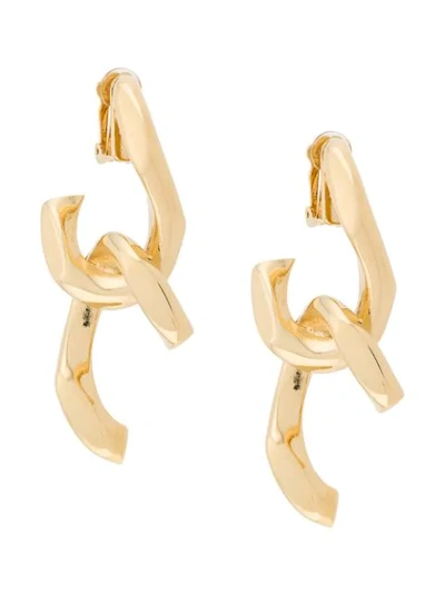 Shop Annelise Michelson Dechainee Earrings In Gold