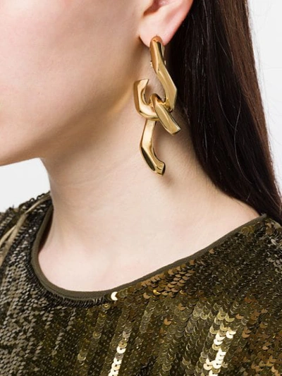 Shop Annelise Michelson Dechainee Earrings In Gold