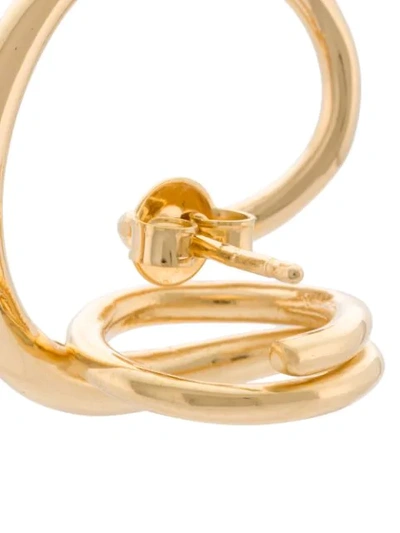 Shop Charlotte Chesnais Spiral Earrings In Metallic
