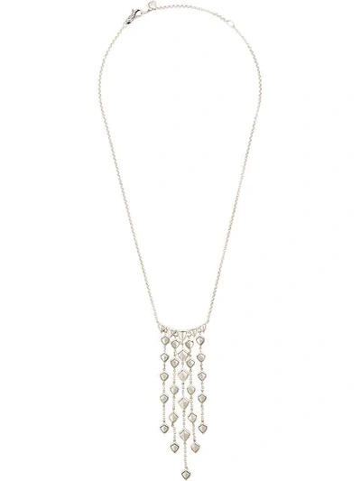 Shop John Hardy Naga Necklace In Silver