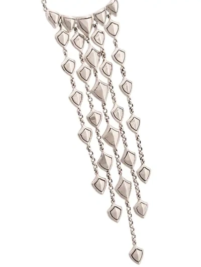 Shop John Hardy Naga Necklace In Silver